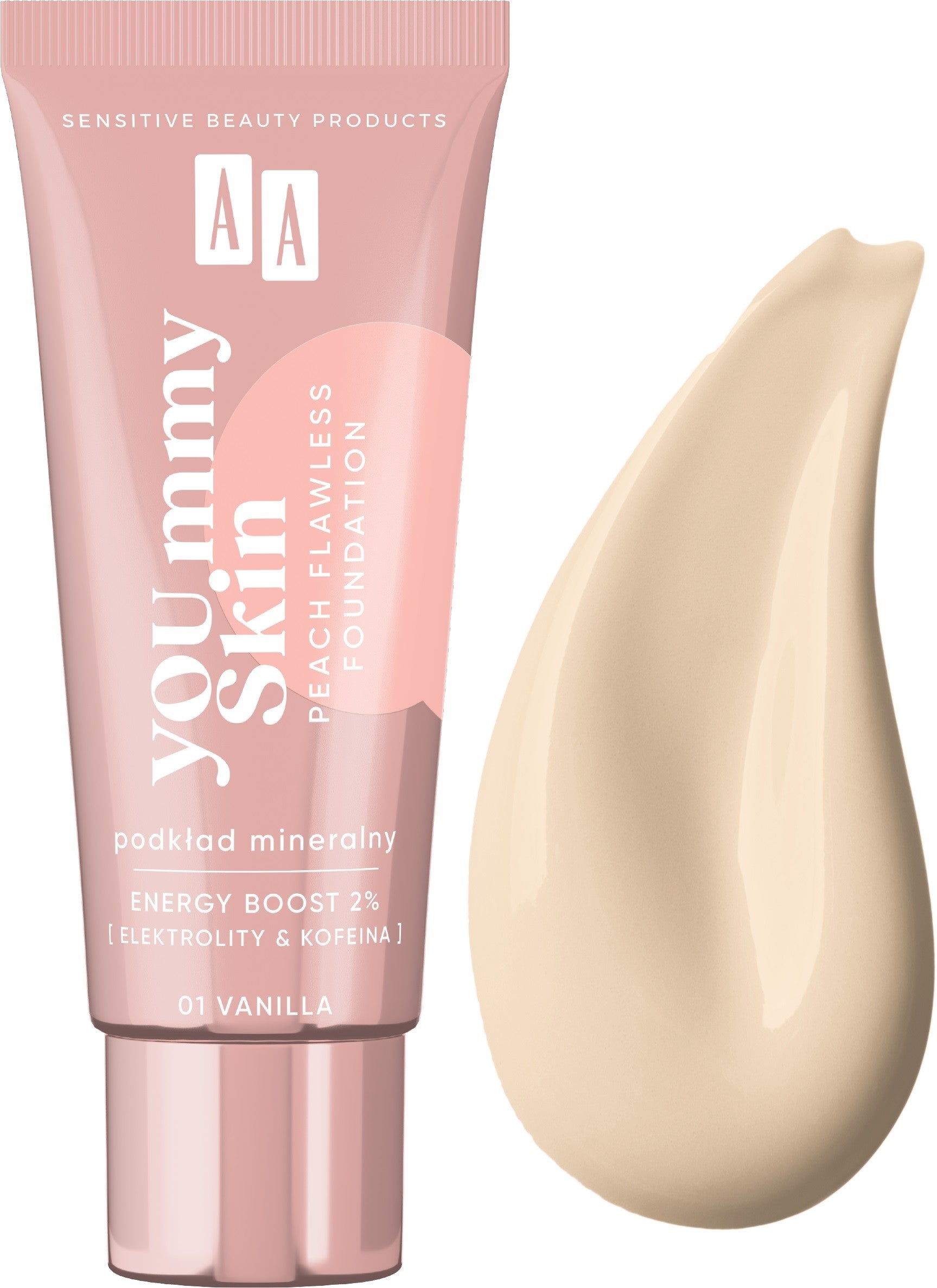 AA You mmy Skin Mineral Foundation No. 01 Vanilla 30ml | Vaistine1.lt | WestPharmacy.eu