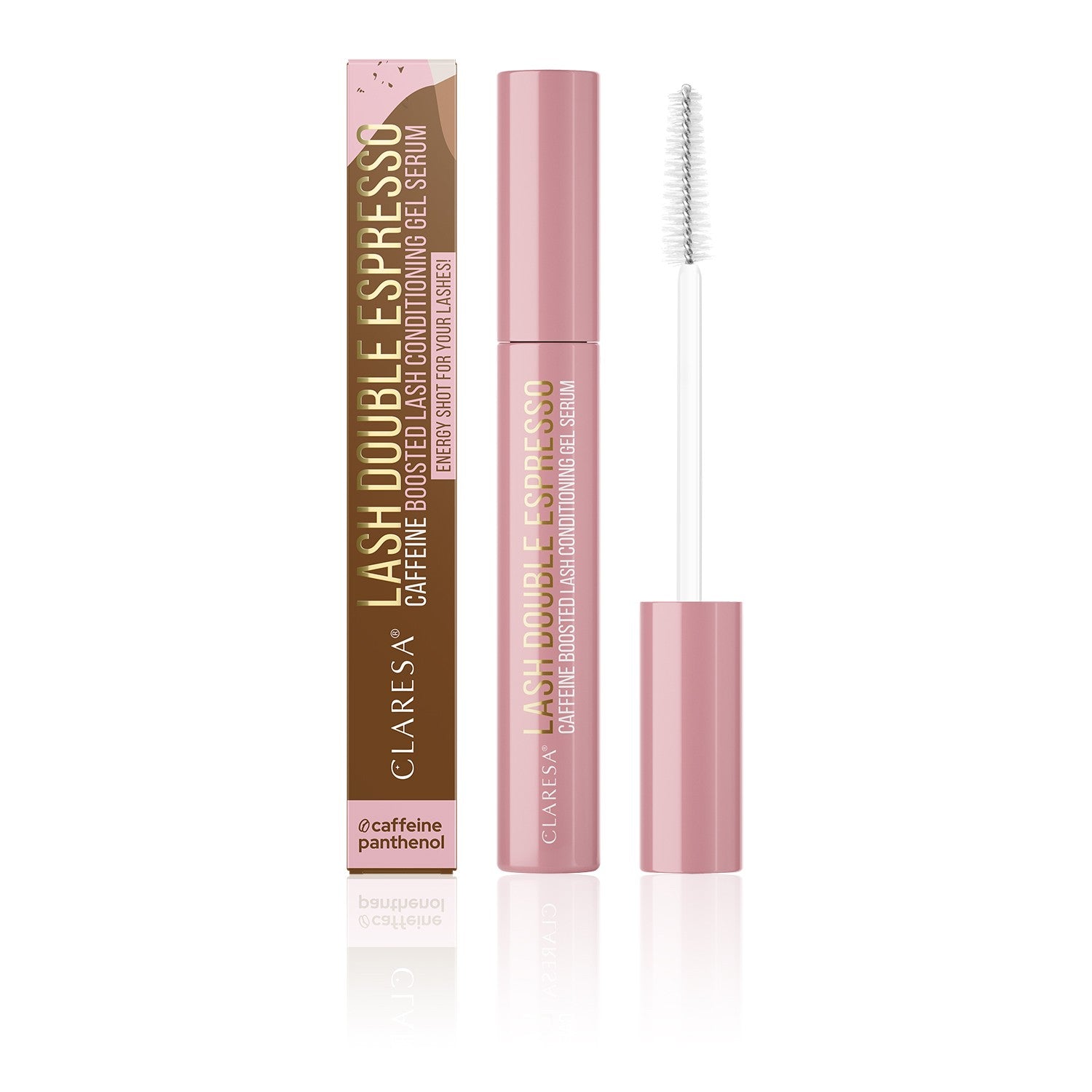 CLARESA Nourishing Gel Serum for Eyelashes with Caffeine Lash Double Espresso 10g | Vaistine1.lt | WestPharmacy.eu