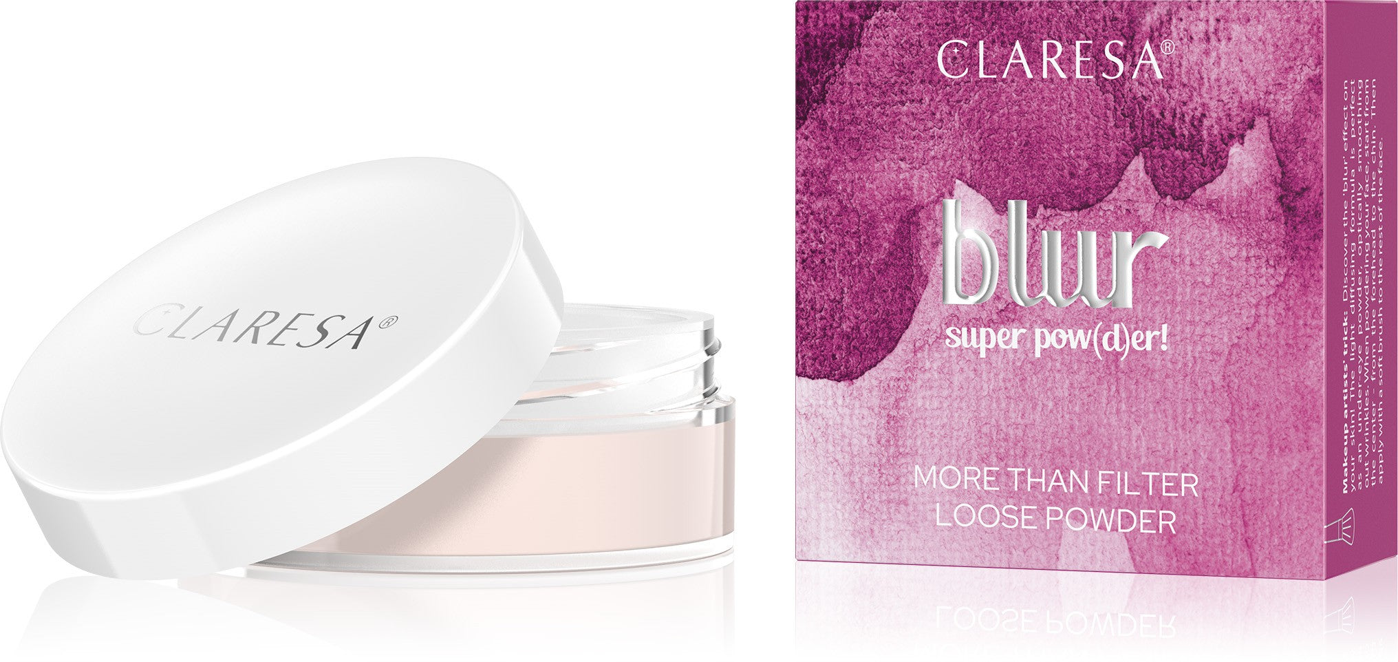 CLARESA Loose Powder Blur Super Pow(D)er! 12g | Vaistine1.lt | WestPharmacy.eu