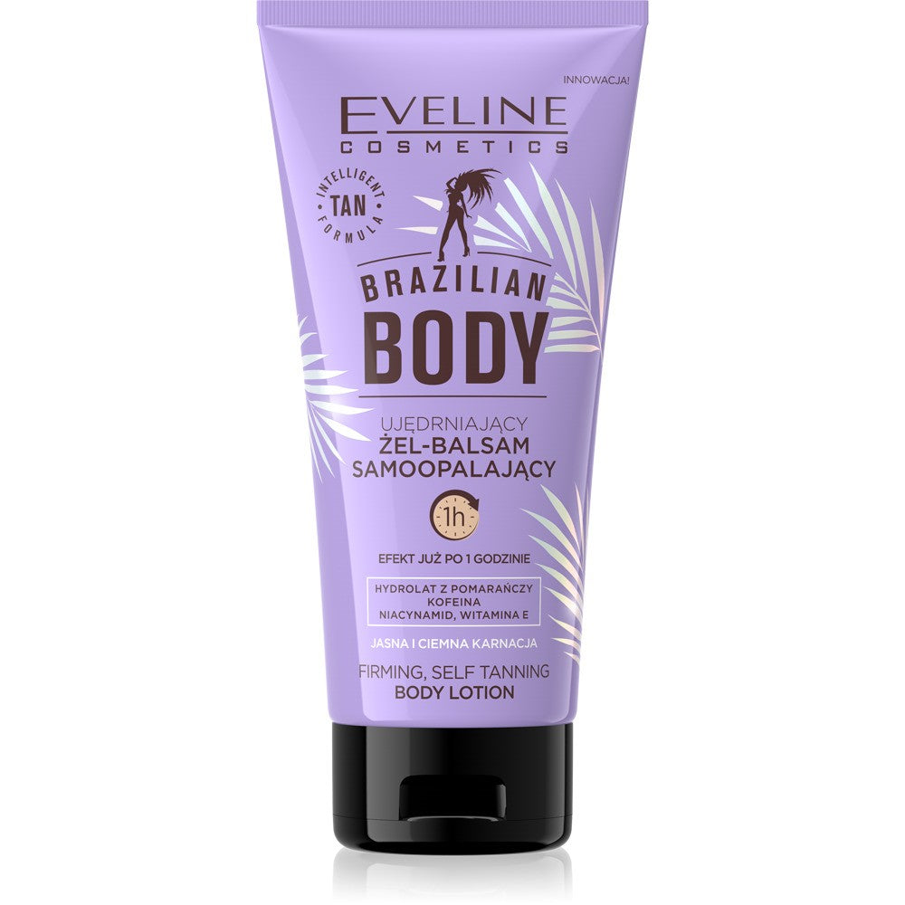 EVELINE BRAZILIAN BODY Self-tanning gel-balm | Vaistine1.lt | WestPharmacy.eu
