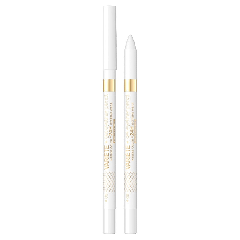 EVELINE Variety Gel Pencil for Eyes No. 08 white 1pc | Vaistine1.lt | WestPharmacy.eu