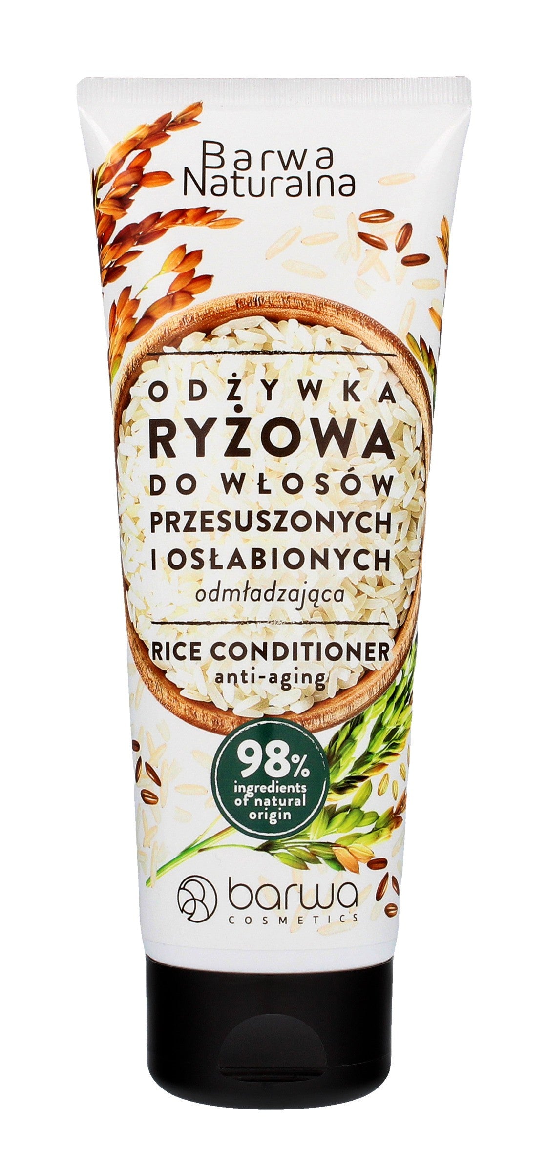 BARWA Natural Rice Rejuvenating Conditioner for dry and weakened hair 200ml | Vaistine1.lt | WestPharmacy.eu