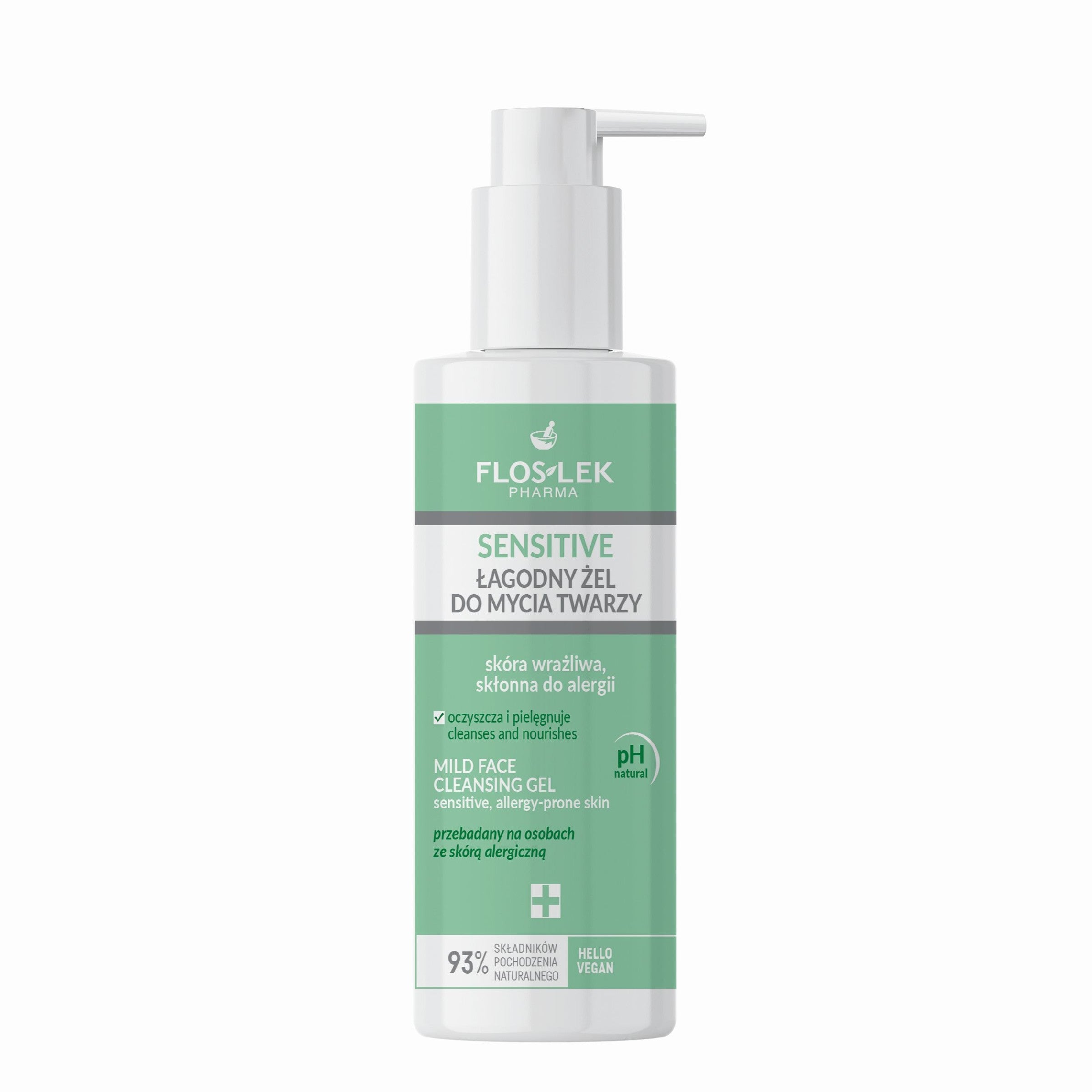 FLOS SENSITIV Face cleansing gel | Vaistine1.lt | WestPharmacy.eu