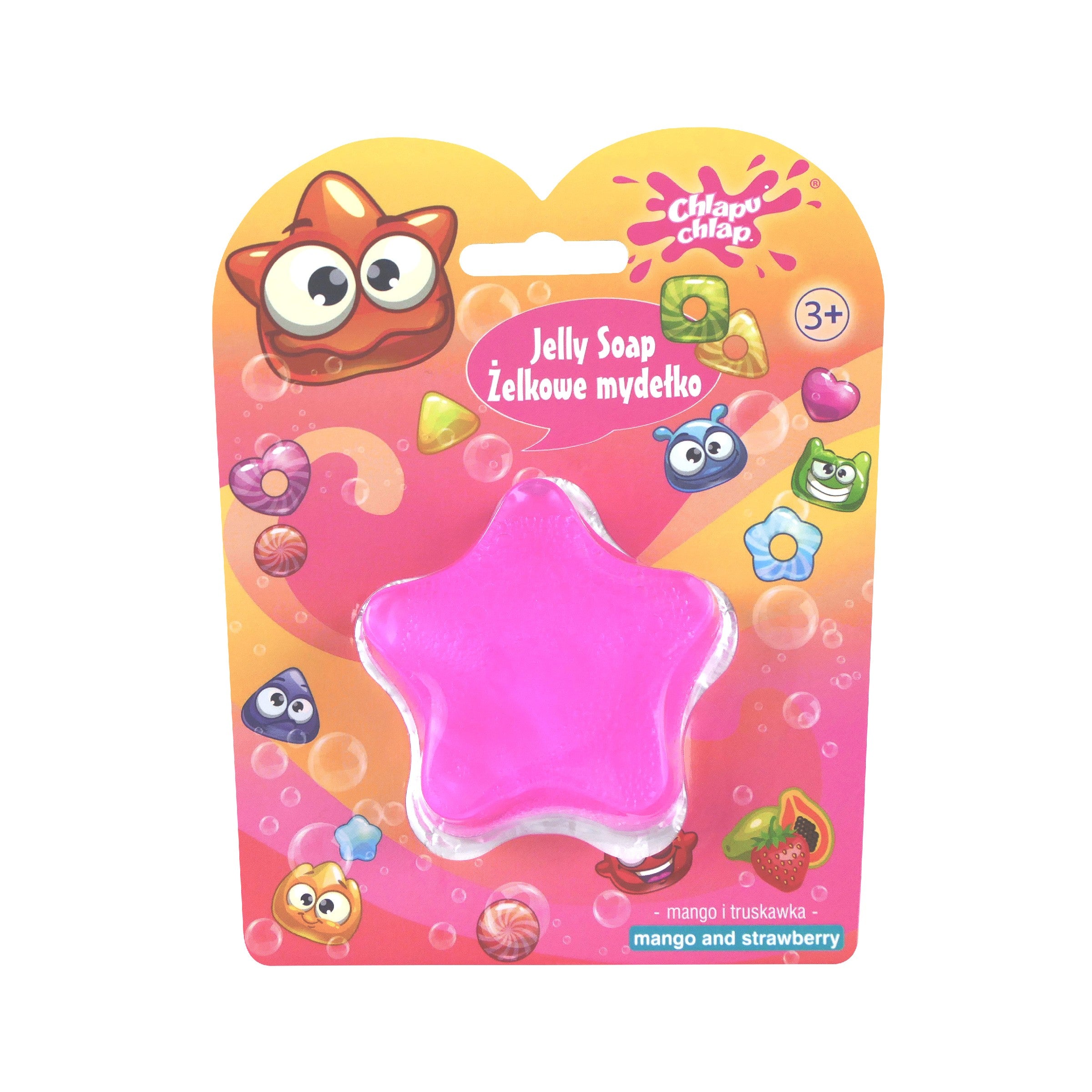 CHLAPU CHLAP Gel soap - mango and strawberry scent 1 pc | Vaistine1.lt | WestPharmacy.eu