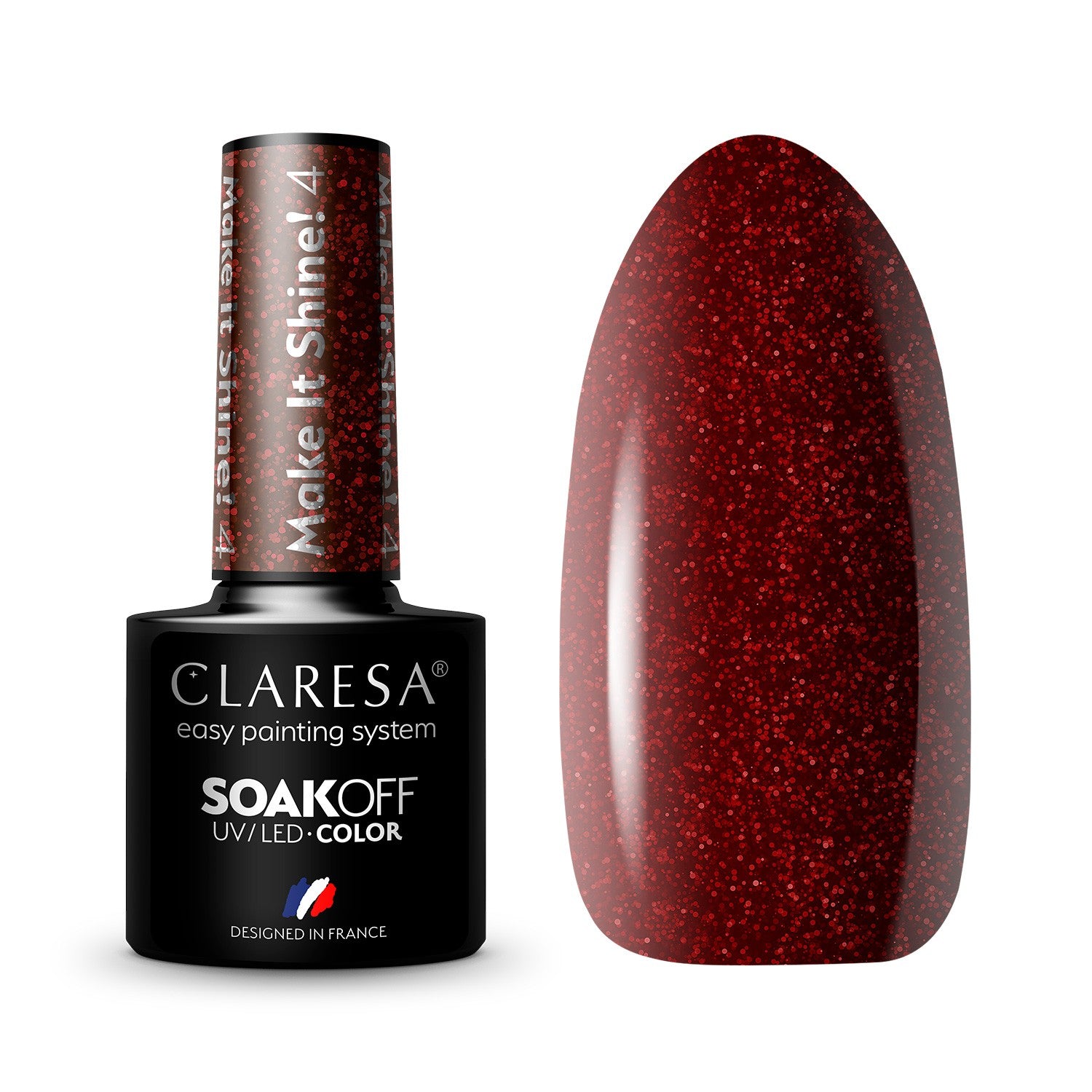 CLARESA Hybrid nail polish MAKE IT SHINE! - 4 5g | Vaistine1.lt | WestPharmacy.eu