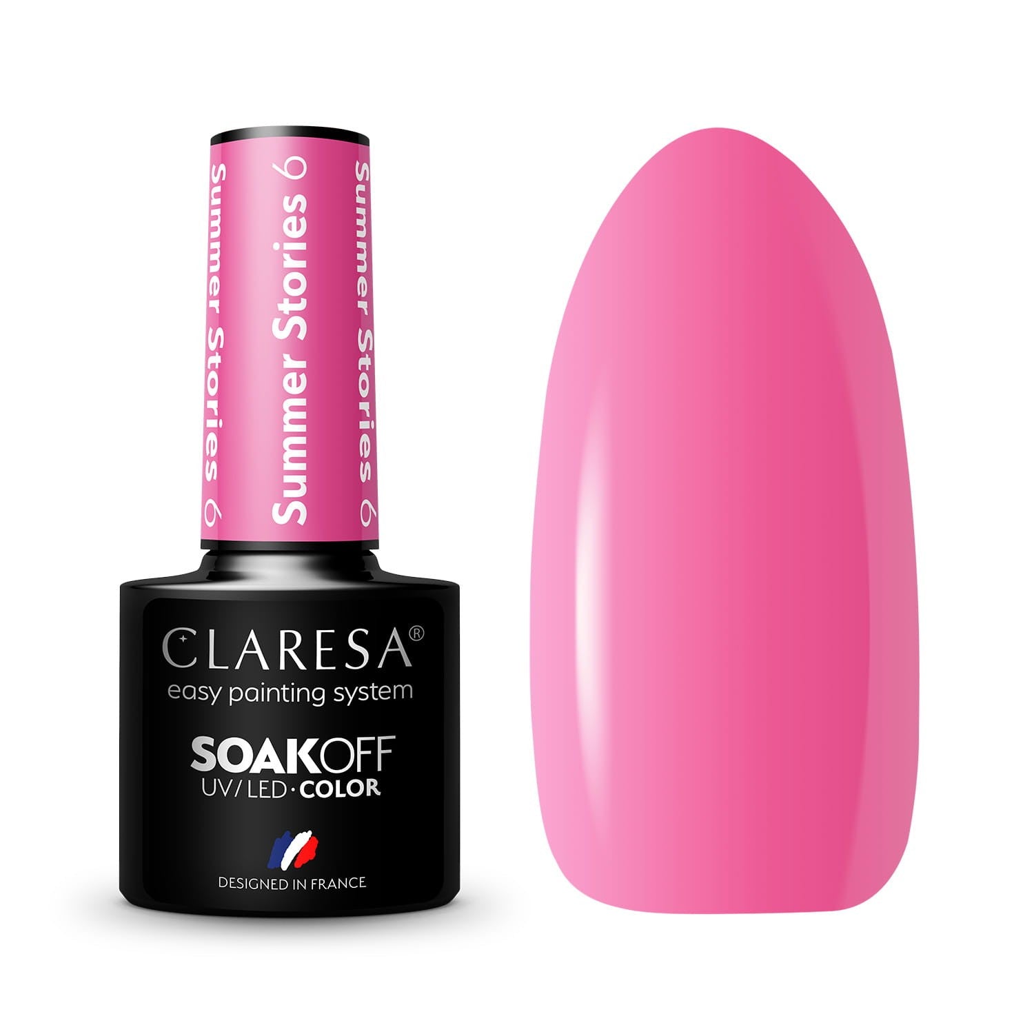 CLARESA Hybrid nail polish SUMMER STORIES - 6 5g | Vaistine1.lt | WestPharmacy.eu
