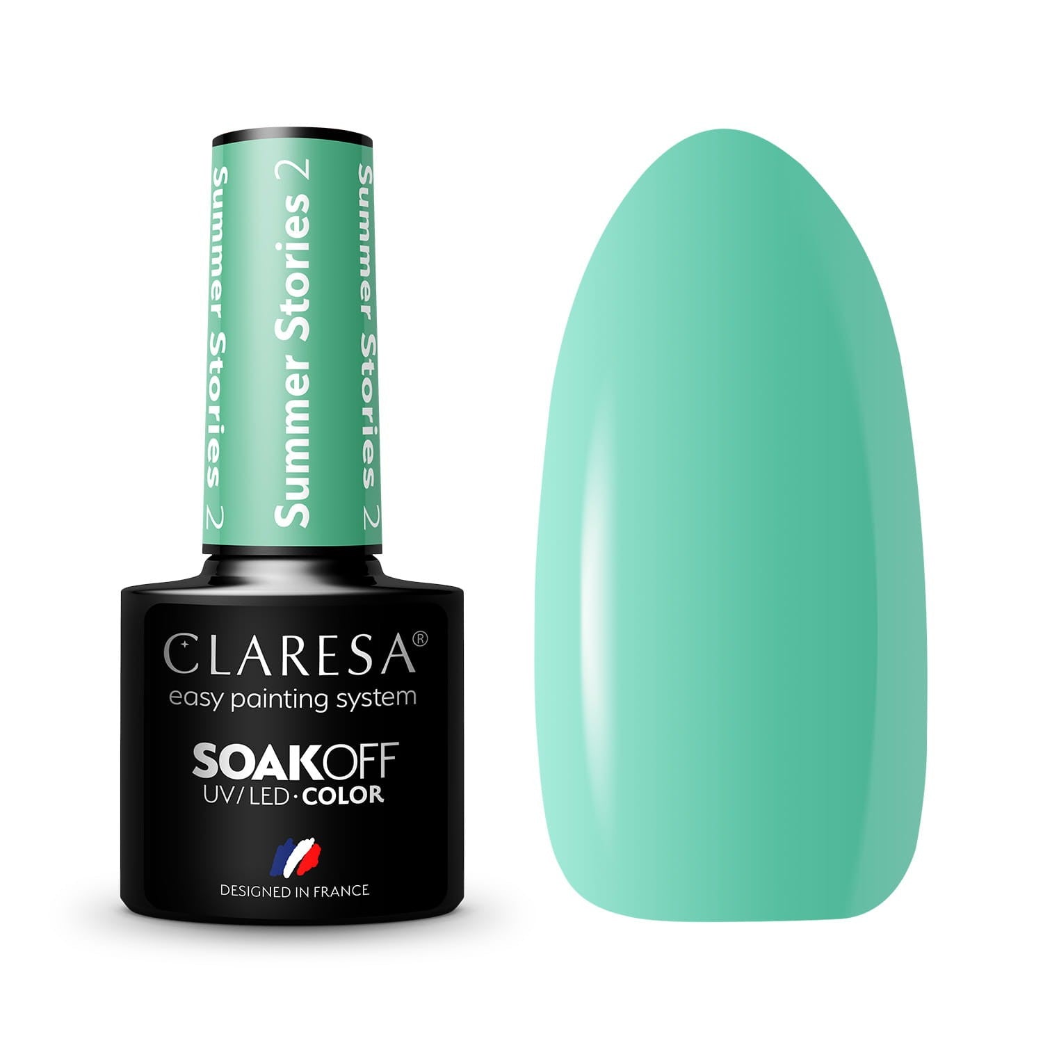 CLARESA Hybrid nail polish SUMMER STORIES - 2 5g | Vaistine1.lt | WestPharmacy.eu