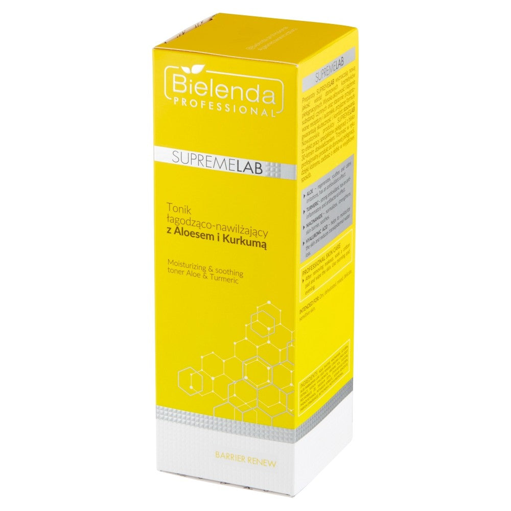 BIELENDA PROFESSIONAL Supremelab Barrier Renew Tonic soothing-moisturizing with Aloe and Turmeric 200 ml | Vaistine1.lt | WestPharmacy.eu