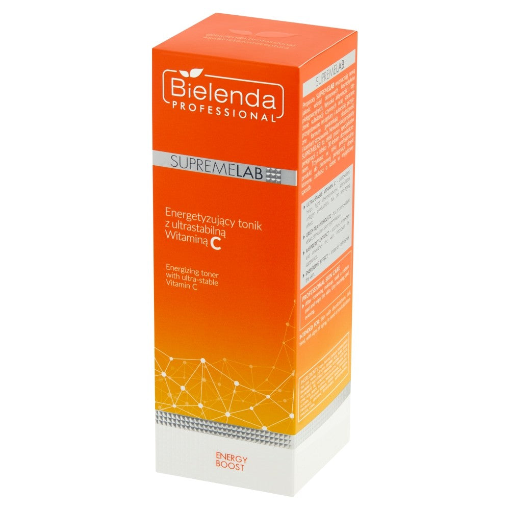 BIELENDA PROFESSIONAL Supremelab Energy Boost Energizing tonic with stable Vitamin C 200 ml | Vaistine1.lt | WestPharmacy.eu