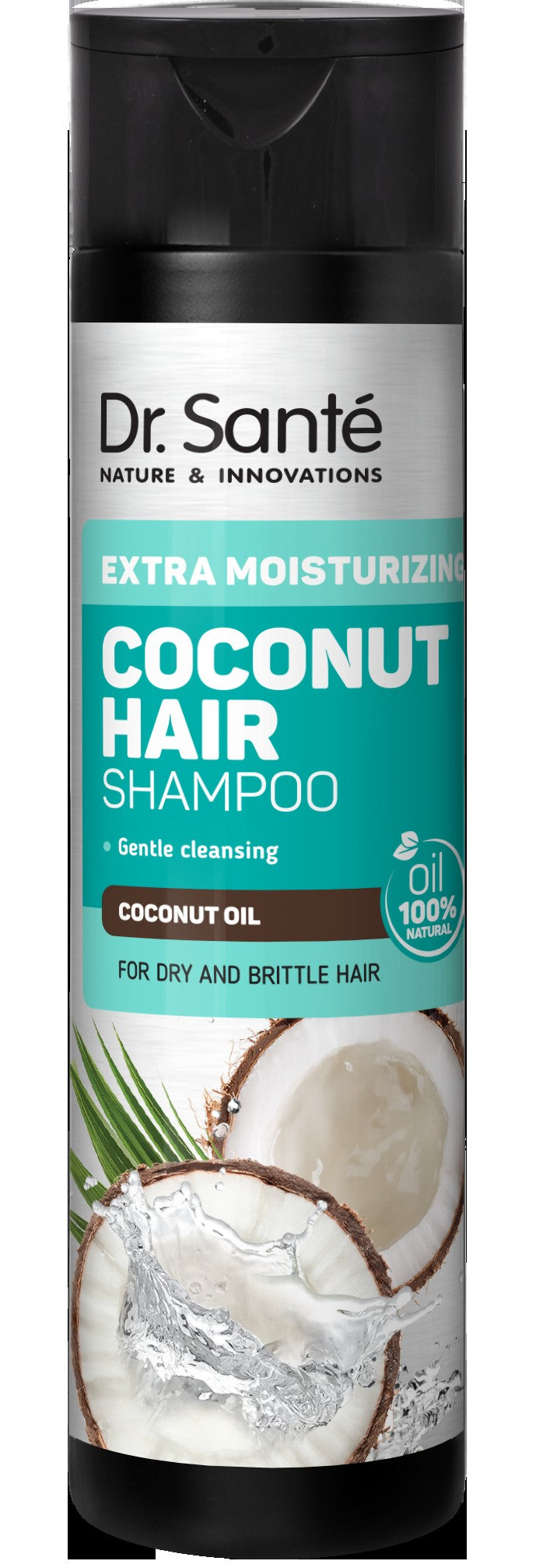 ELFA Dr Santé Shampoo 250ml Coconut Oil | Vaistine1.lt | WestPharmacy.eu