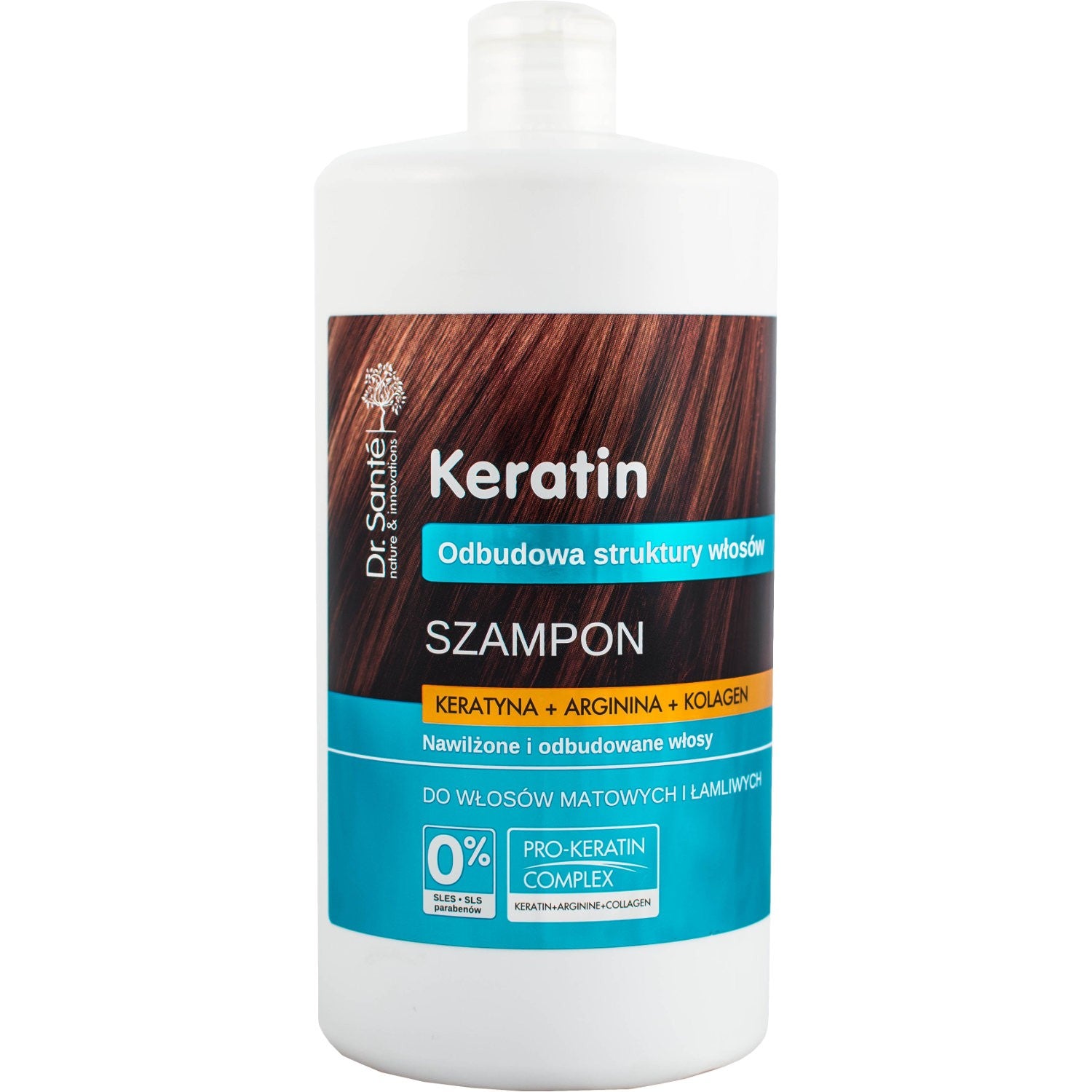 ELFA Dr Sante Shampoo 1000ml Keratin Hair& | Vaistine1.lt | WestPharmacy.eu