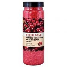 ELFA FRESH Bath Pearls Cherry and Pomegranate 450g& | Vaistine1.lt | WestPharmacy.eu