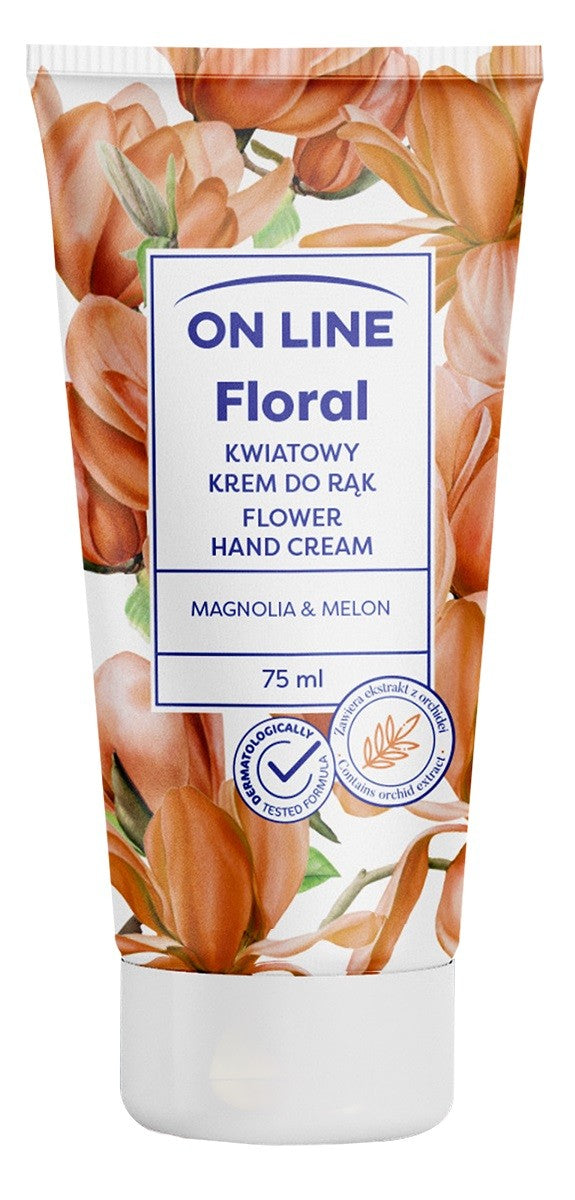 ON LINE Floral Floral Hand Cream - Magnolia & Melon 75ml | Vaistine1.lt | WestPharmacy.eu