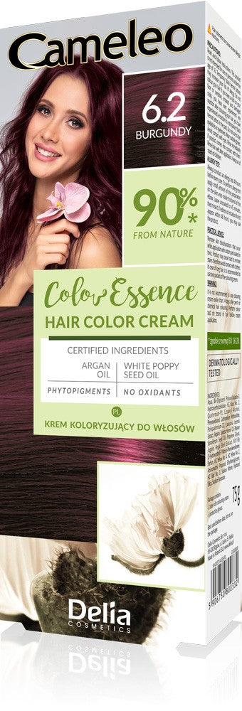 DELIA COSMETICS Cameleo Color Essence Coloring Cream No. 6.2 - burgundy 1op. | Vaistine1.lt | WestPharmacy.eu