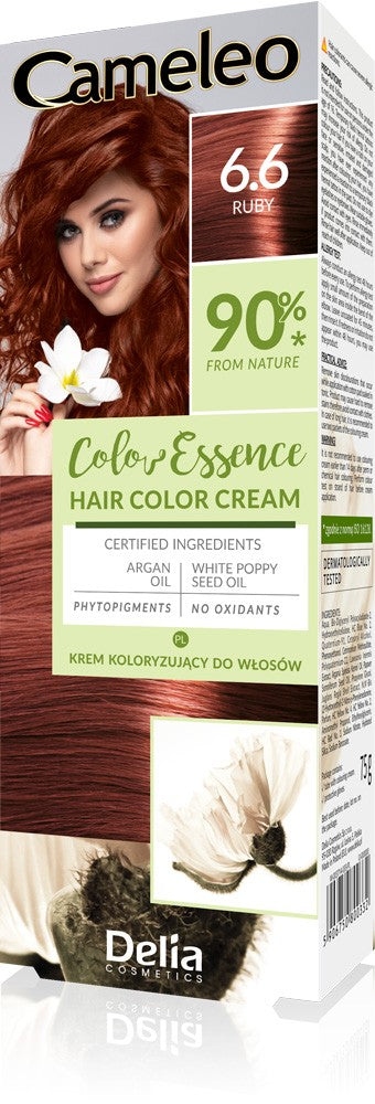 DELIA COSMETICS Cameleo Color Essence Coloring Cream No. 6.6 - ruby 1op. | Vaistine1.lt | WestPharmacy.eu