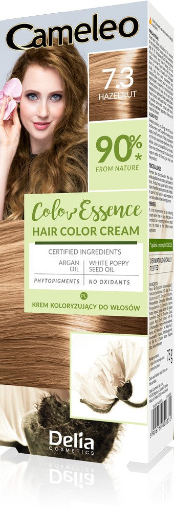 DELIA COSMETICS Cameleo Color Essence Coloring Cream No. 7.3 - hazelnut 1op. | Vaistine1.lt | WestPharmacy.eu