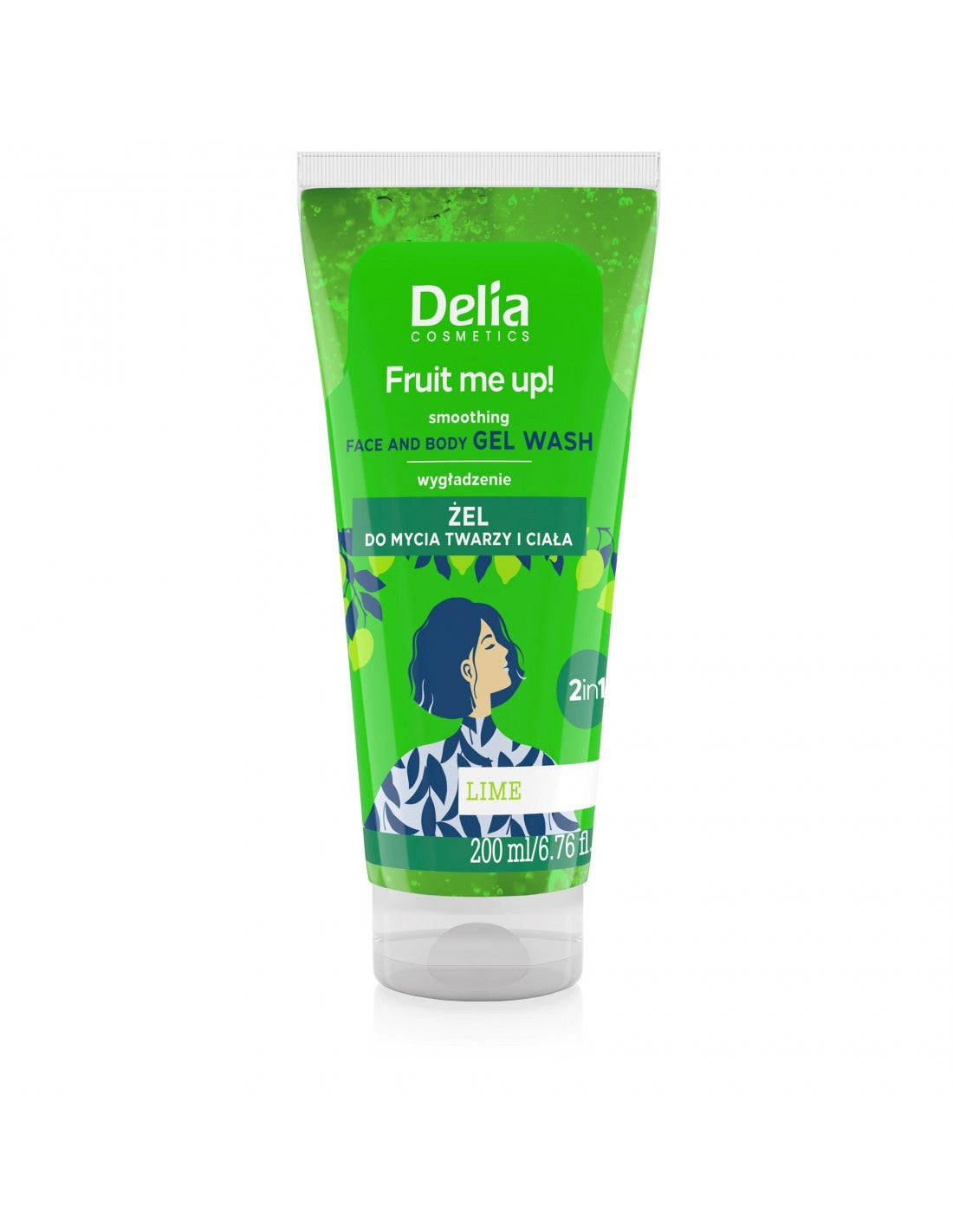 DELIA FRUIT ME UP ZEL TW/BODY 200ML LIMON | Vaistine1.lt | WestPharmacy.eu