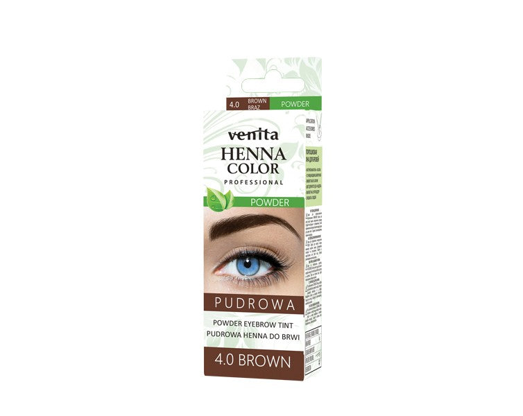VENITA HENNA FOR BROWS POWDER 4.0 BRAZ | Vaistine1.lt | WestPharmacy.eu