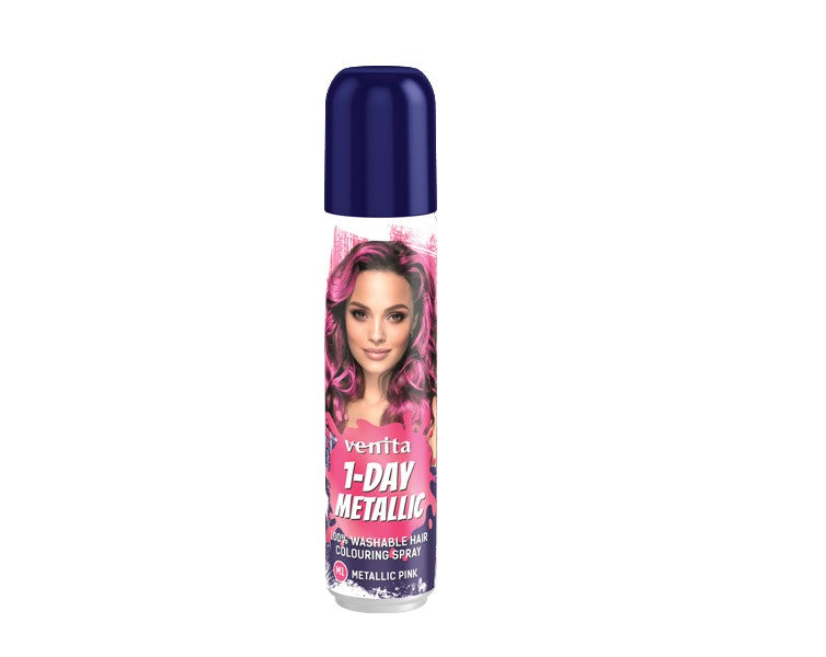 VENITA LAKIER 1-DAY METALLIC M1 PINK 50ML | Vaistine1.lt | WestPharmacy.eu