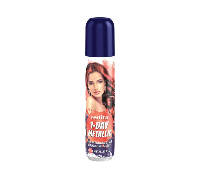 VENITA LAKIER 1-DAY METALLIC NR M2 RED | Vaistine1.lt | WestPharmacy.eu