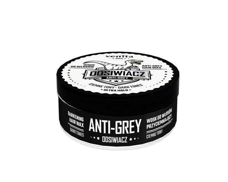 VENITA Men Hair Darkening Wax for Gray Hair - Dark Tones 75g | Vaistine1.lt | WestPharmacy.eu
