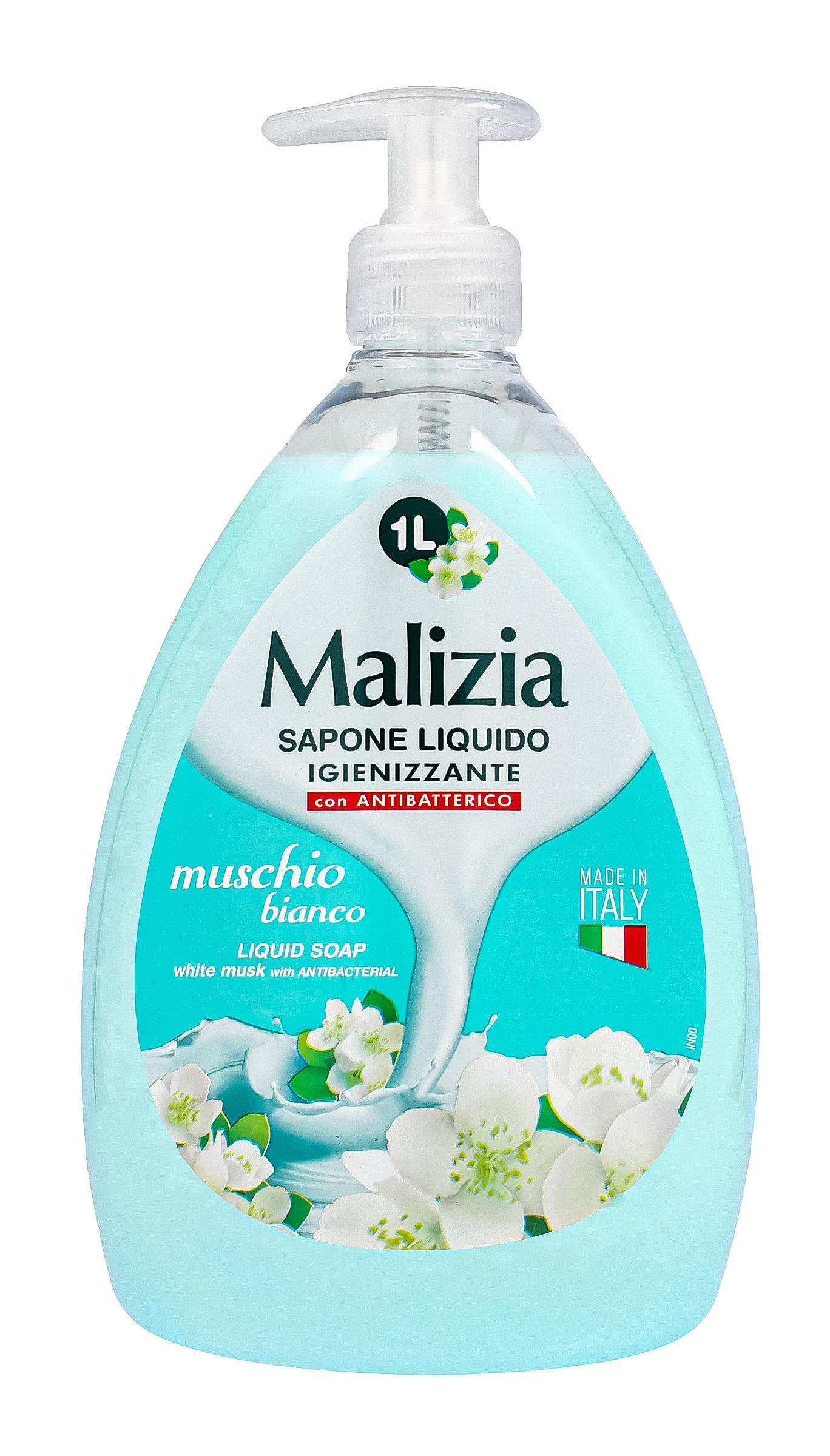 MALIZIA SOAP pump 1000ml Muschio Bianco/9/ | Vaistine1.lt | WestPharmacy.eu