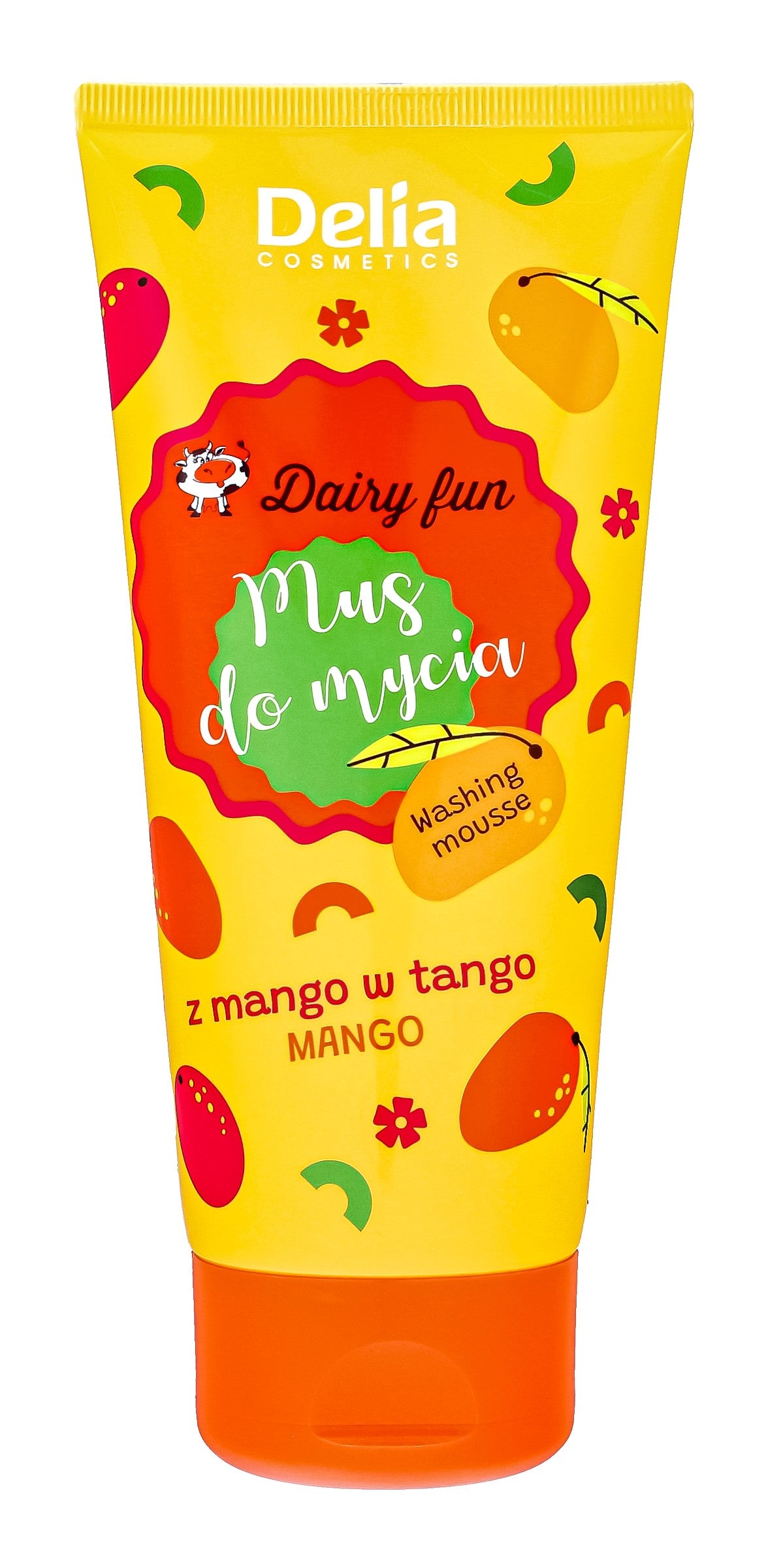 DAIRY FUN Body wash mousse - Mango tube 200ml | Vaistine1.lt | WestPharmacy.eu