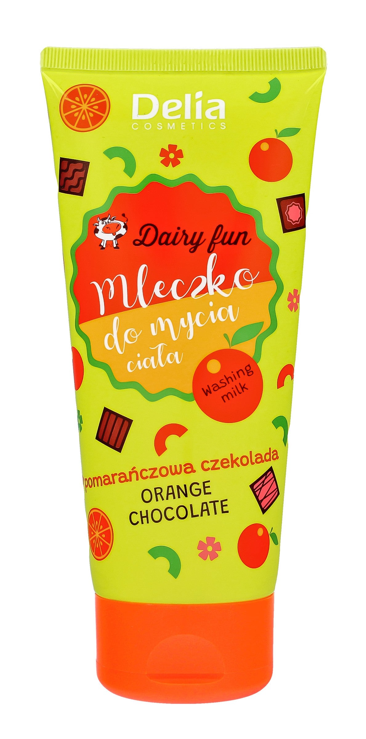 DAIRY FUN Body cleansing milk - Orange and chocolate | Vaistine1.lt | WestPharmacy.eu