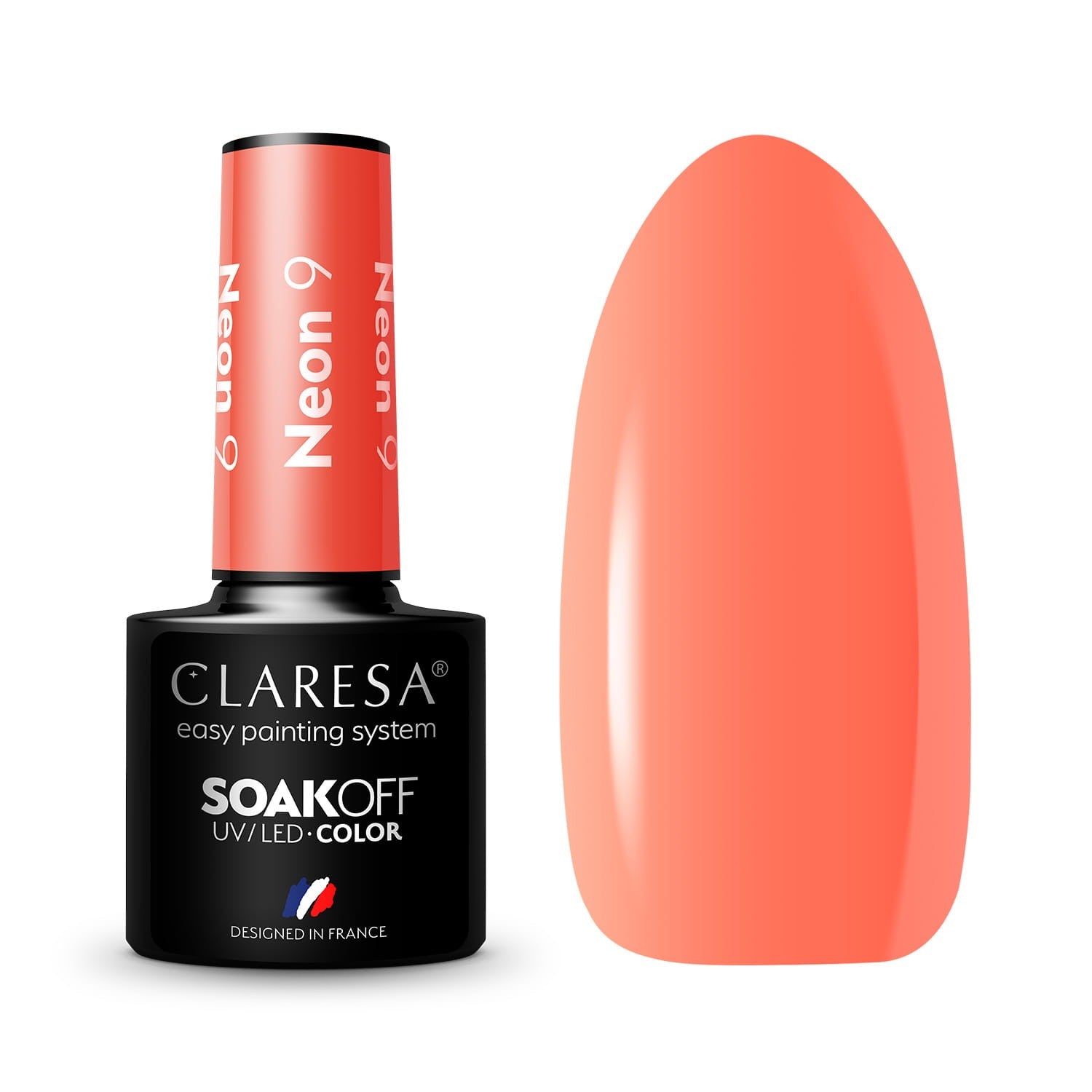 CLARESA Hybrid nail polish Neon - 9 5g | Vaistine1.lt | WestPharmacy.eu
