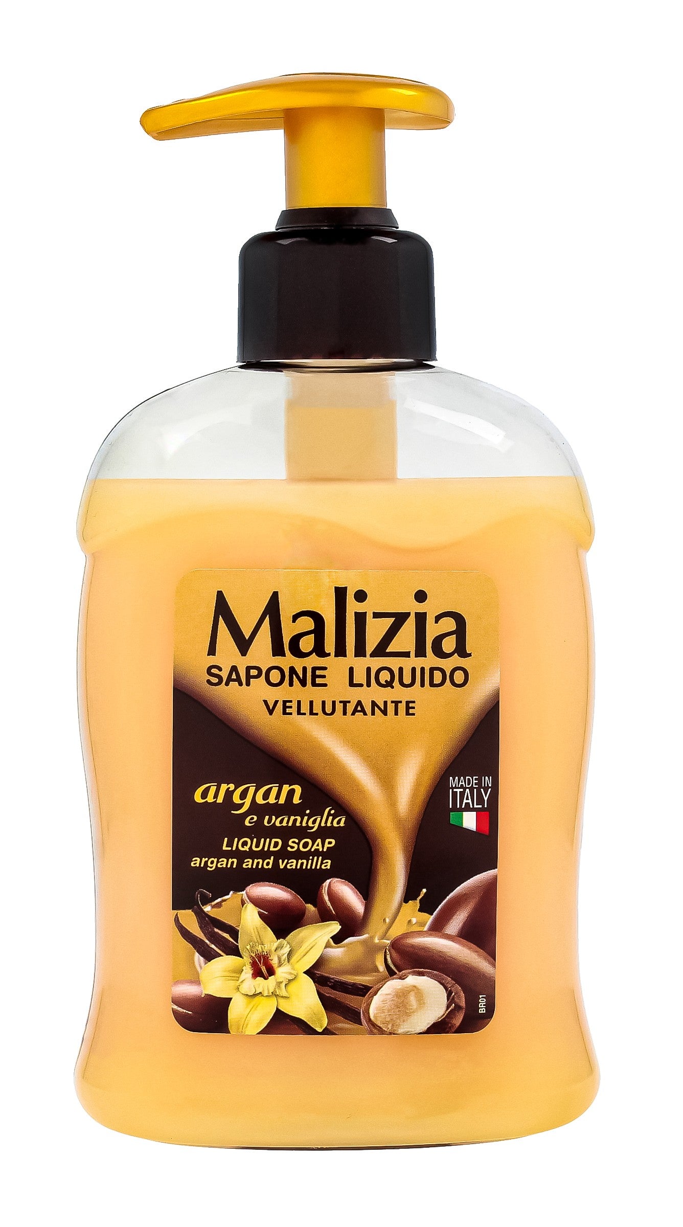 ASCO MALIZIA LIQUID SOAP 300ML ARGAN&VANIGLIA | Vaistine1.lt | WestPharmacy.eu