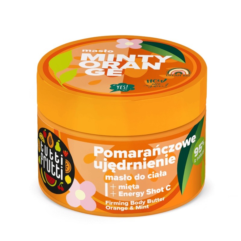 FARMONA Tutti Frutti Firming Body Butter Orange and Mint + Energy Shot C 200 ml - Vaistine1.lt | WestPharmacy.eu