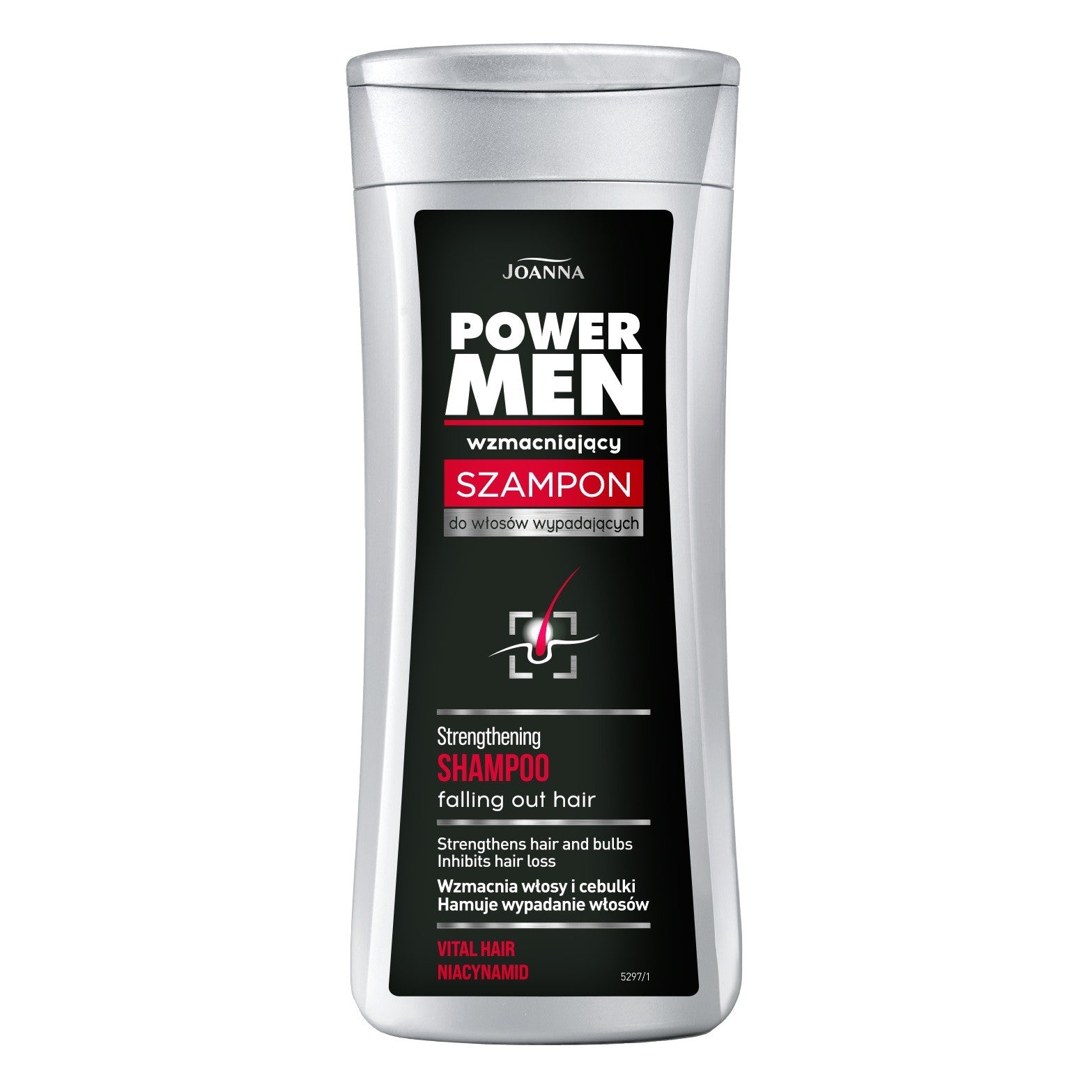 JOANNA Power Men Strengthening Shampoo for Hair Loss 200ml | Vaistine1.lt | WestPharmacy.eu