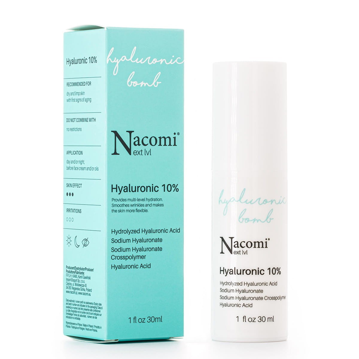 Nacomi Next level Hyaluronic acid 10% | Vaistine1.lt | WestPharmacy.eu