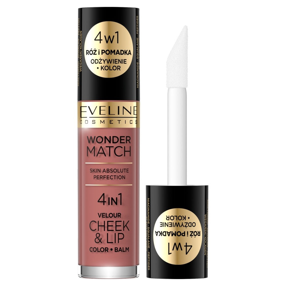 Eveline Wonder Match Blush and Liquid Lipstick 4in1 No. 05 4.5ml | Vaistine1.lt | WestPharmacy.eu
