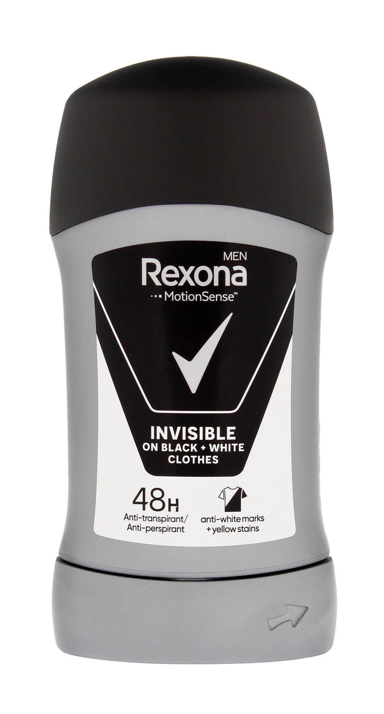 REXONA Men Antiperspirant stick Invisible Black + White 50 ml | Vaistine1.lt | WestPharmacy.eu