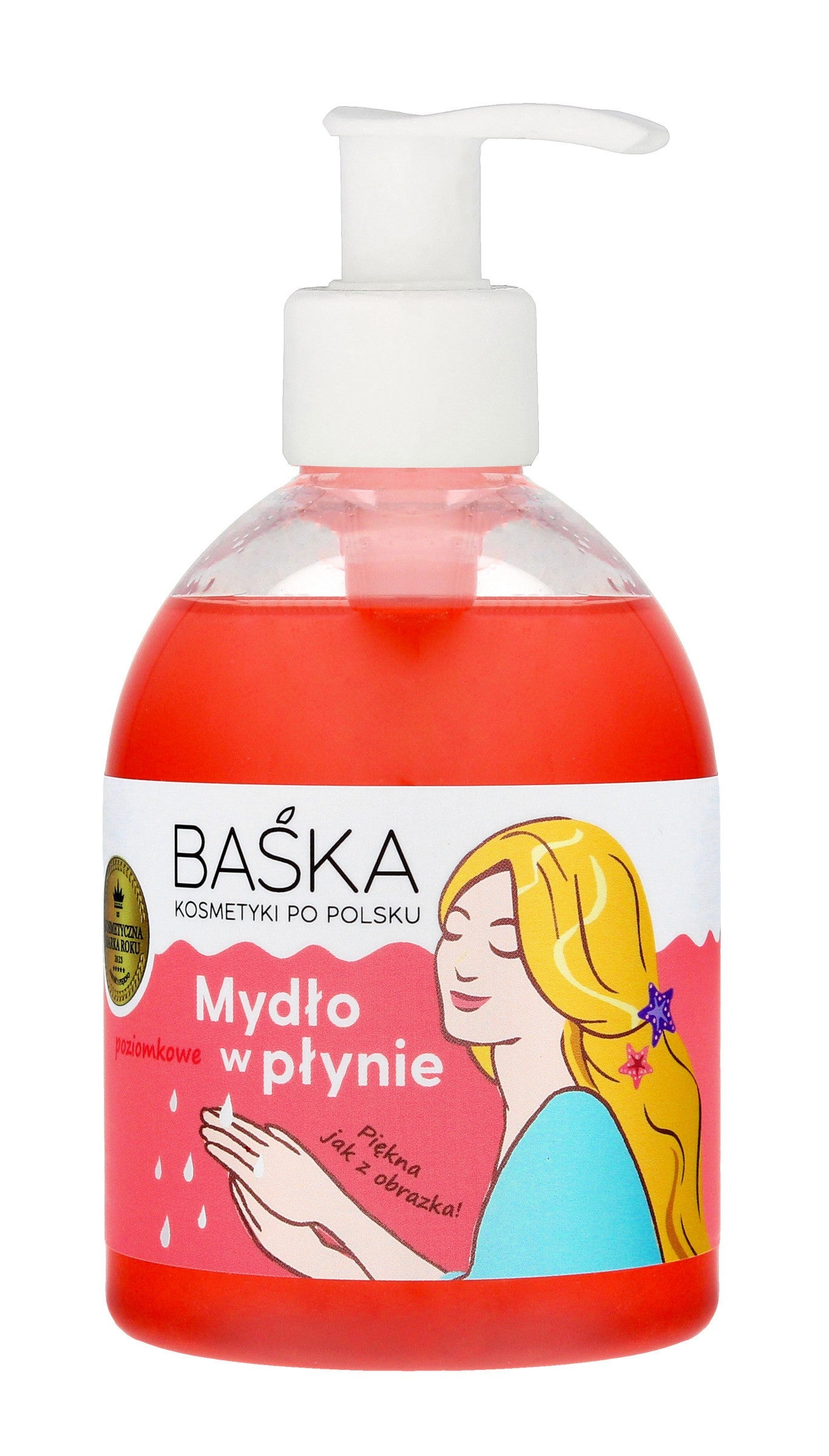 SOLVERX BAŚKA Liquid hand soap wild strawberry 250 | Vaistine1.lt | WestPharmacy.eu