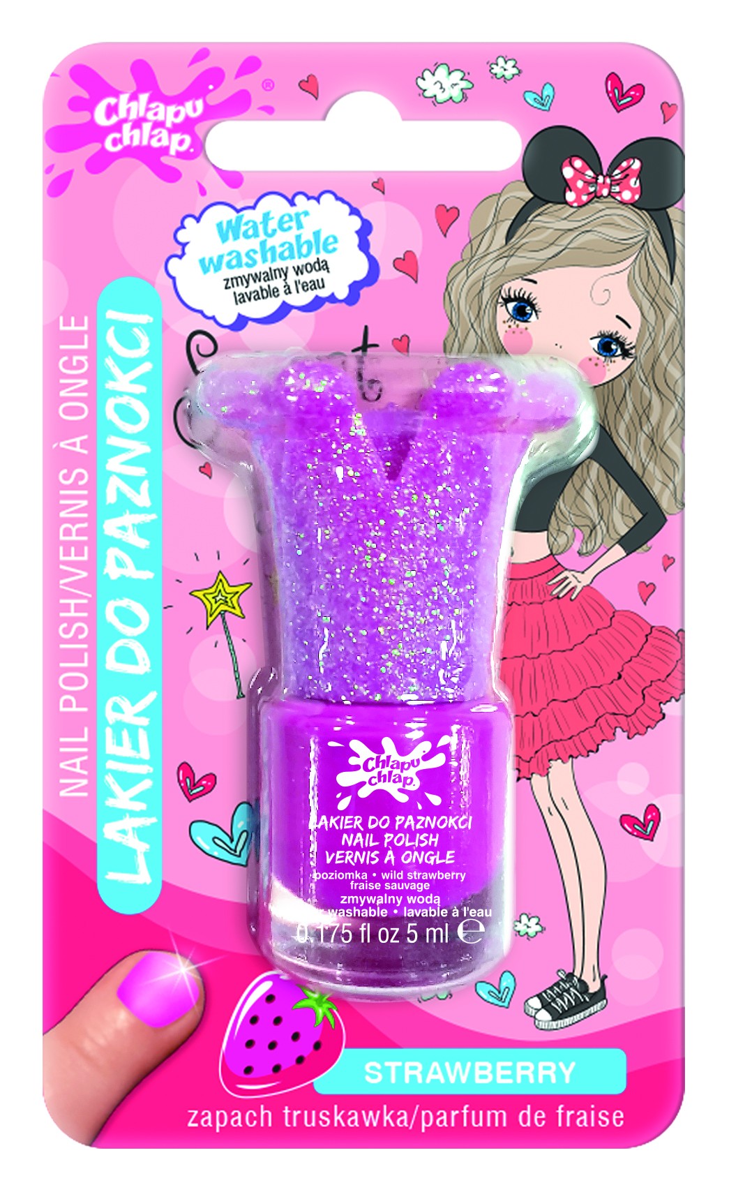 CHLAPU CHLAP LAKIER d/pazn 5ml pink | Vaistine1.lt | WestPharmacy.eu