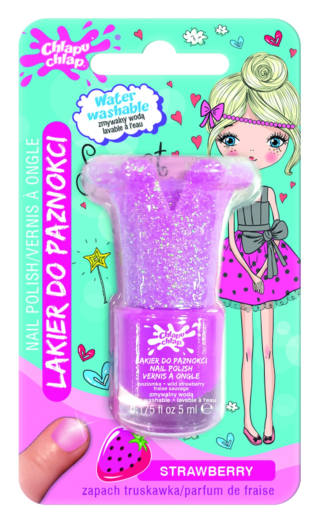 CHLAPU CHLAP LAKIER d/pazn 5ml light pink | Vaistine1.lt | WestPharmacy.eu