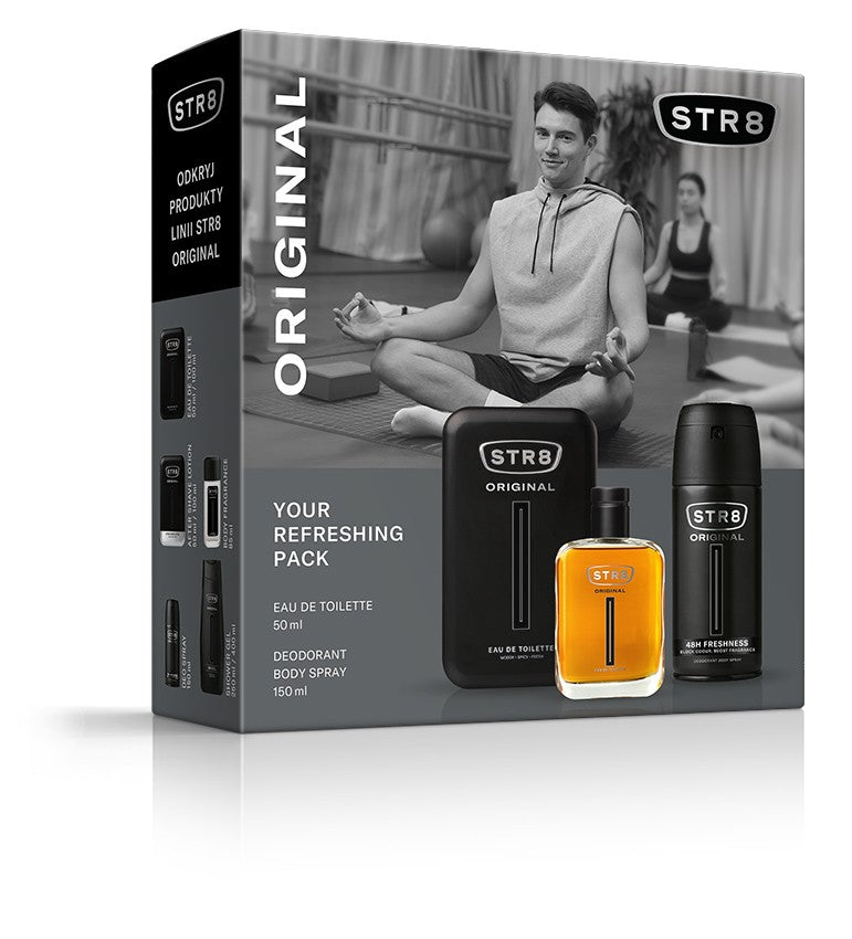 STR 8 Original gift set (Eau de Toilette 50ml + Deo spray 150ml) | Vaistine1.lt | WestPharmacy.eu