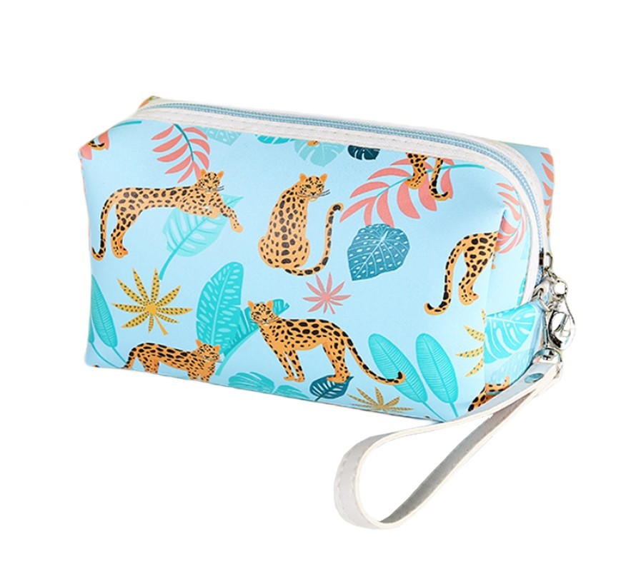 Safari women's cosmetic bag - blue (KS80) 1 pc | Vaistine1.lt | WestPharmacy.eu