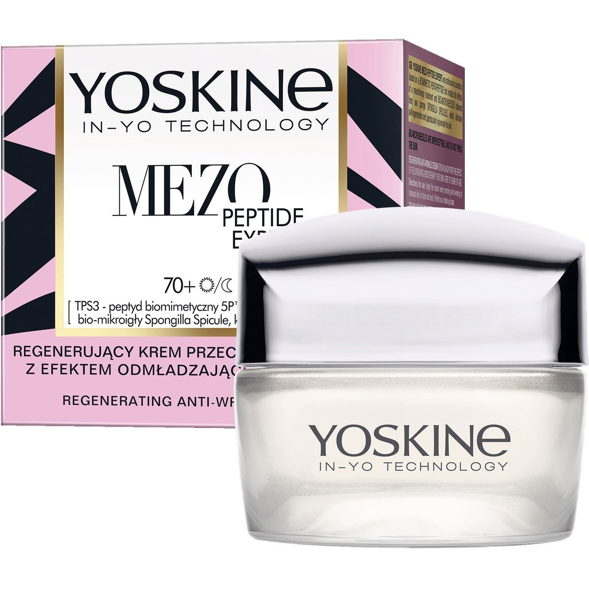YOSKINE Mezo Peptide Expert Regenerating Anti-Wrinkle Cream 70+ for Day and Night 50ml | Vaistine1.lt | WestPharmacy.eu