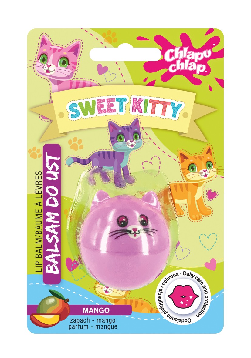CHLAPU CHLAP Lip Gloss Sweet Kitty - mango 1pc - Vaistine1.lt | WestPharmacy.eu