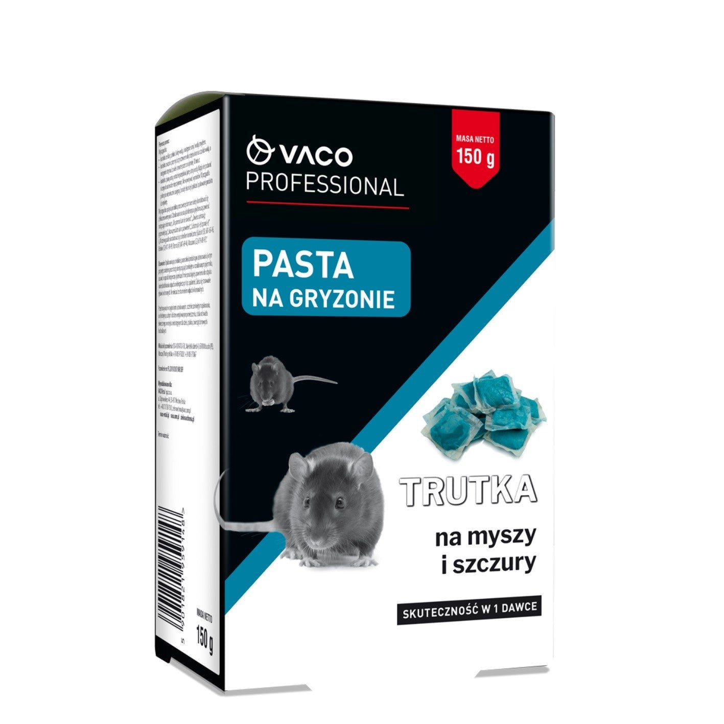 VACO Professional Mice and rat poison - paste 150g | Vaistine1.lt | WestPharmacy.eu