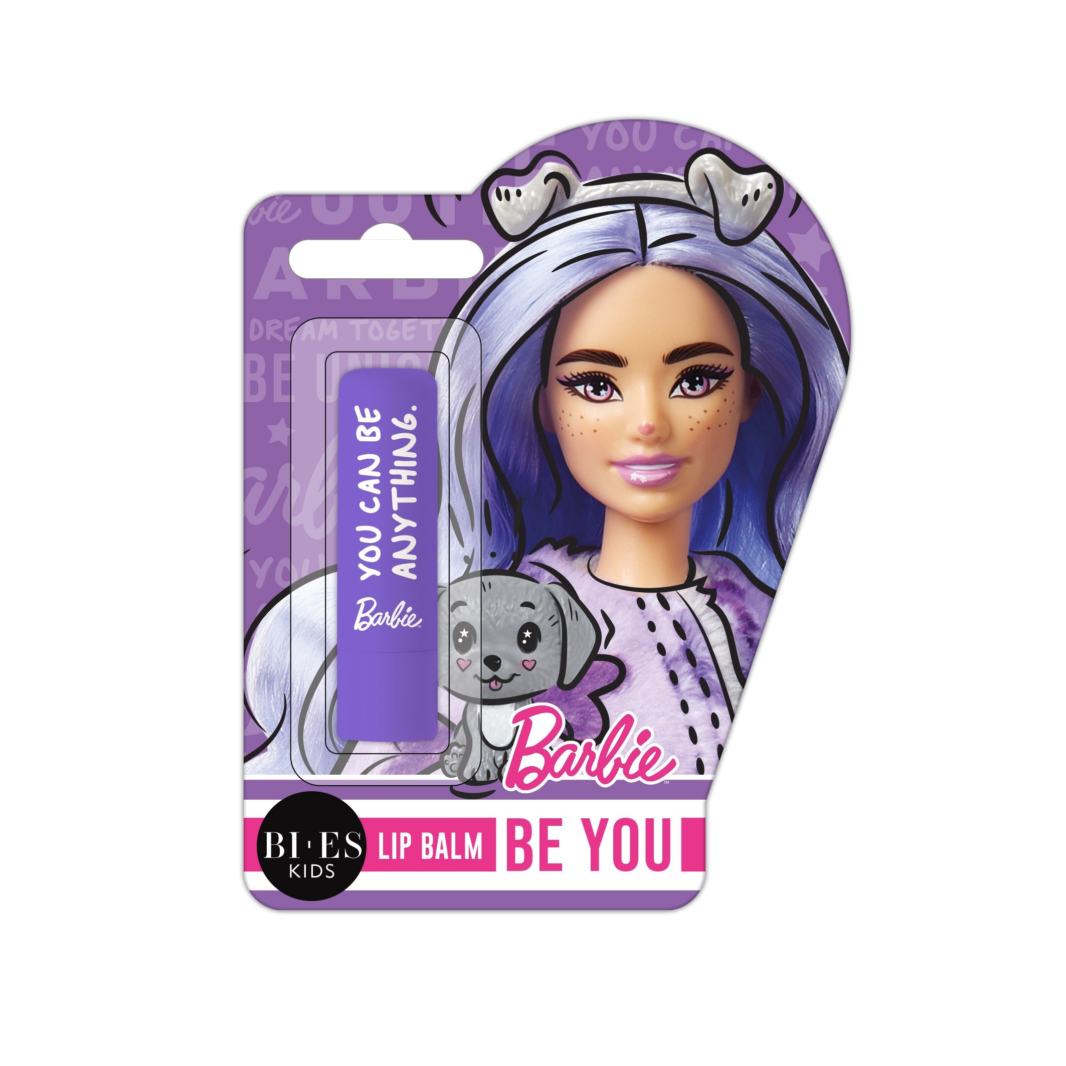 BI-ES Kids Protective Lip Balm Barbie Be You 1pc | Vaistine1.lt | WestPharmacy.eu