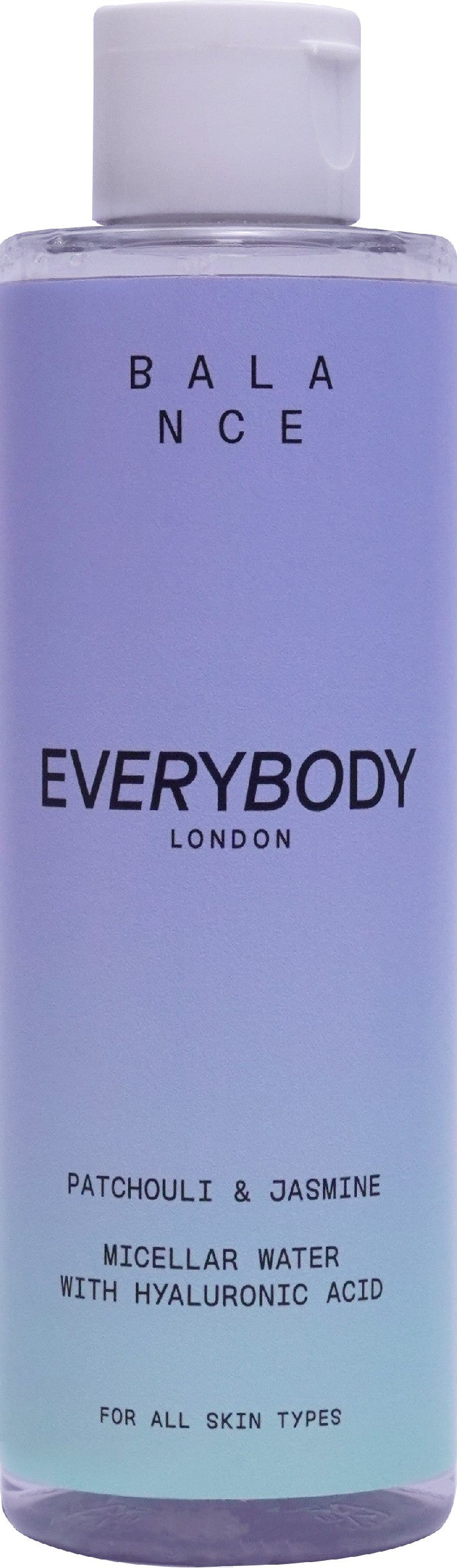 EVERYBODY Balance Micellar Water for Makeup Removal for All Skin Types - Patchouli and Jasmine 200ml | Vaistine1.lt | WestPharmacy.eu
