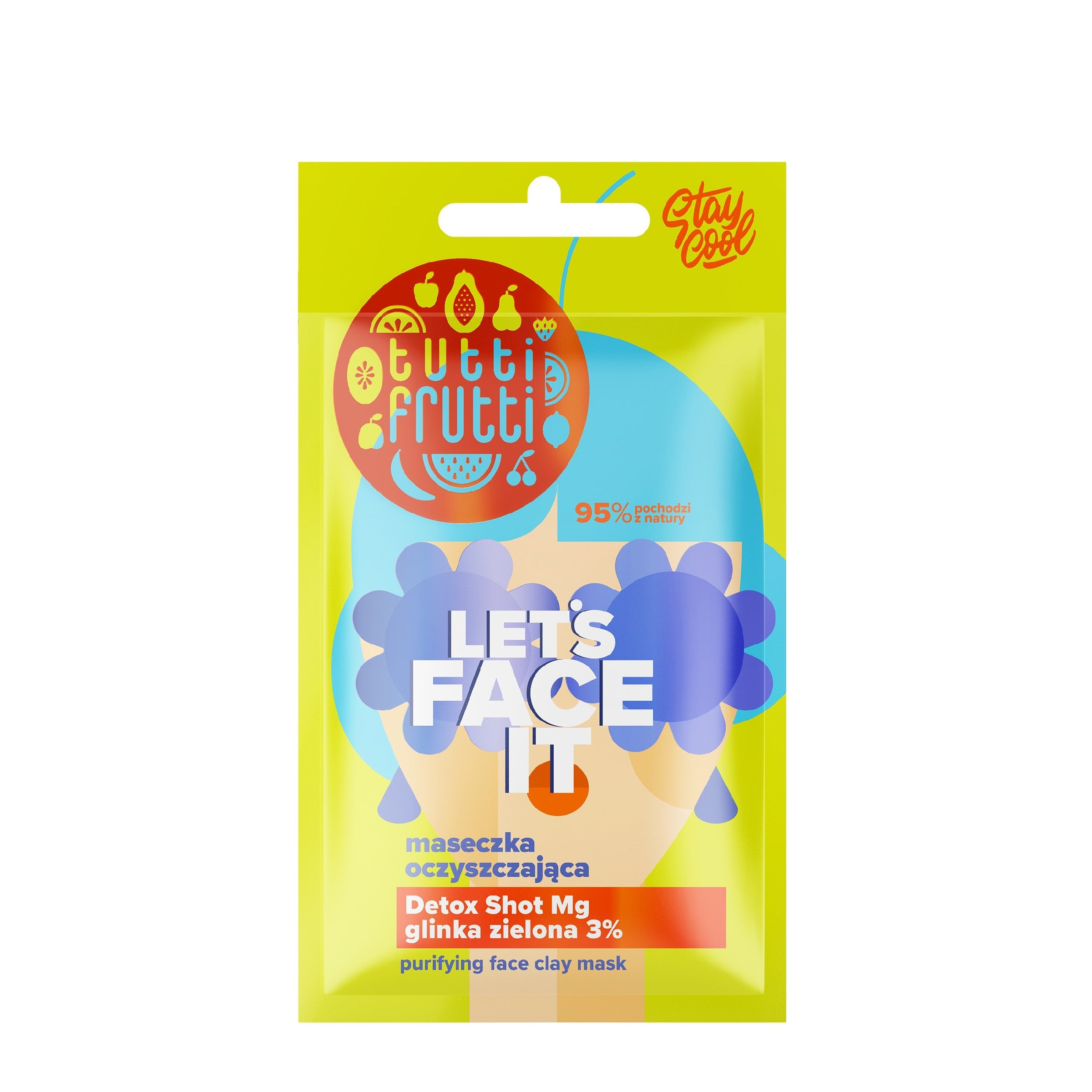 FARMONA Tutti Frutti Let's Face It Cleansing face mask 7g | Vaistine1.lt | WestPharmacy.eu