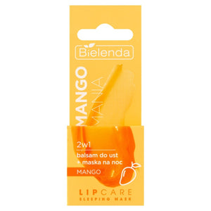 BIELENDA Lip Care Lip balm + Night mask 2in1 Mango Mania 10g | Vaistine1.lt | WestPharmacy.eu