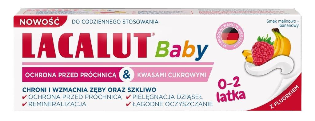 LACALUT Baby Toothpaste for children from 0-2 years 55ml | Vaistine1.lt | WestPharmacy.eu