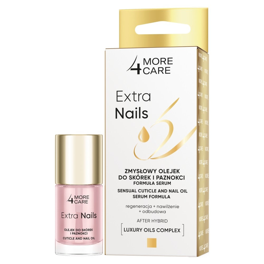 More4Care Extra Nails Sensual Cuticle and Nail Oil - serum formula 10ml | Vaistine1.lt | WestPharmacy.eu