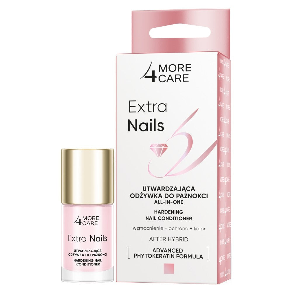 More4Care Extra Nails Strengthening Nail Treatment All-In-One 10ml | Vaistine1.lt | WestPharmacy.eu